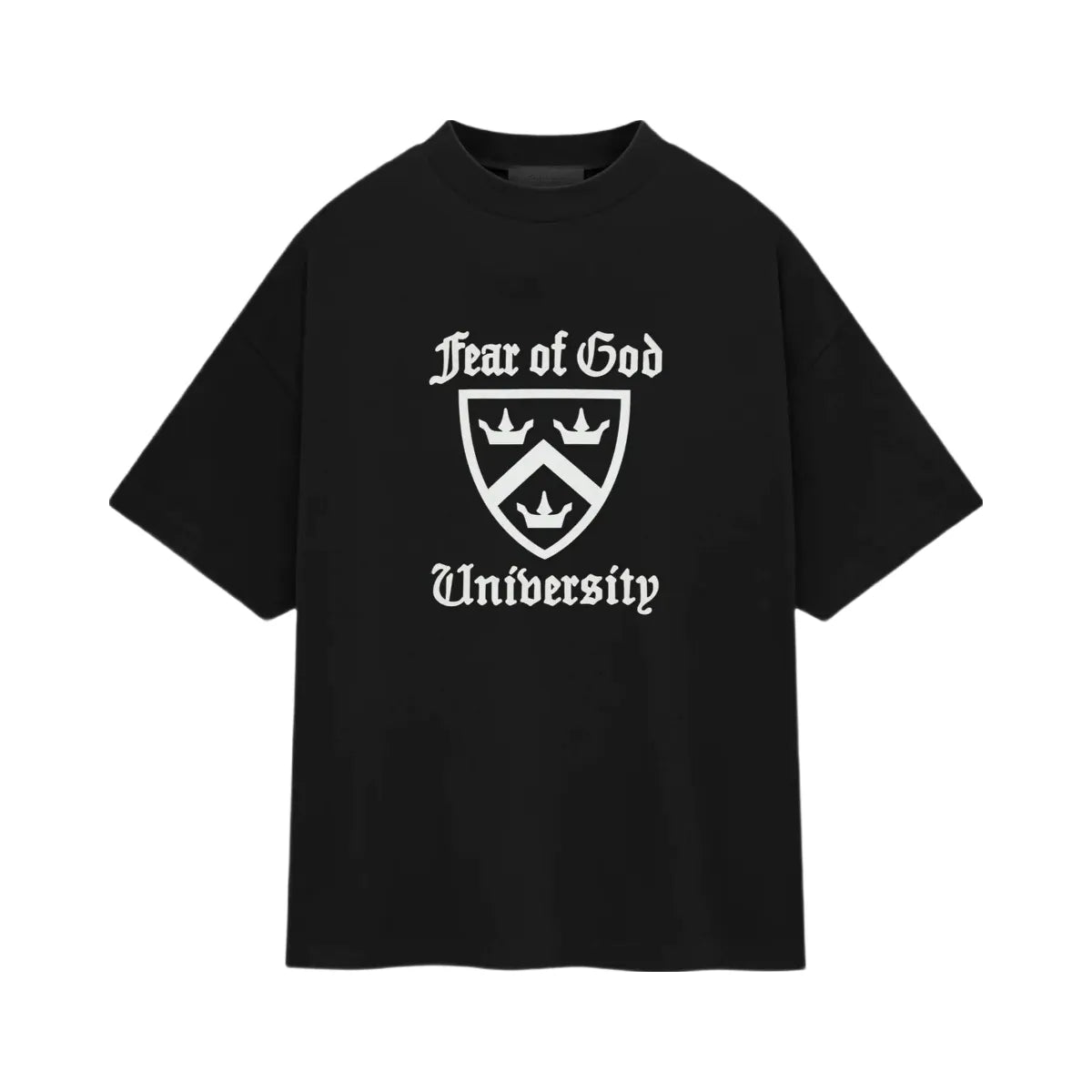 Essentials Fear Of God Essentials Heavy Crewneck T-Shirt Fw24 Black