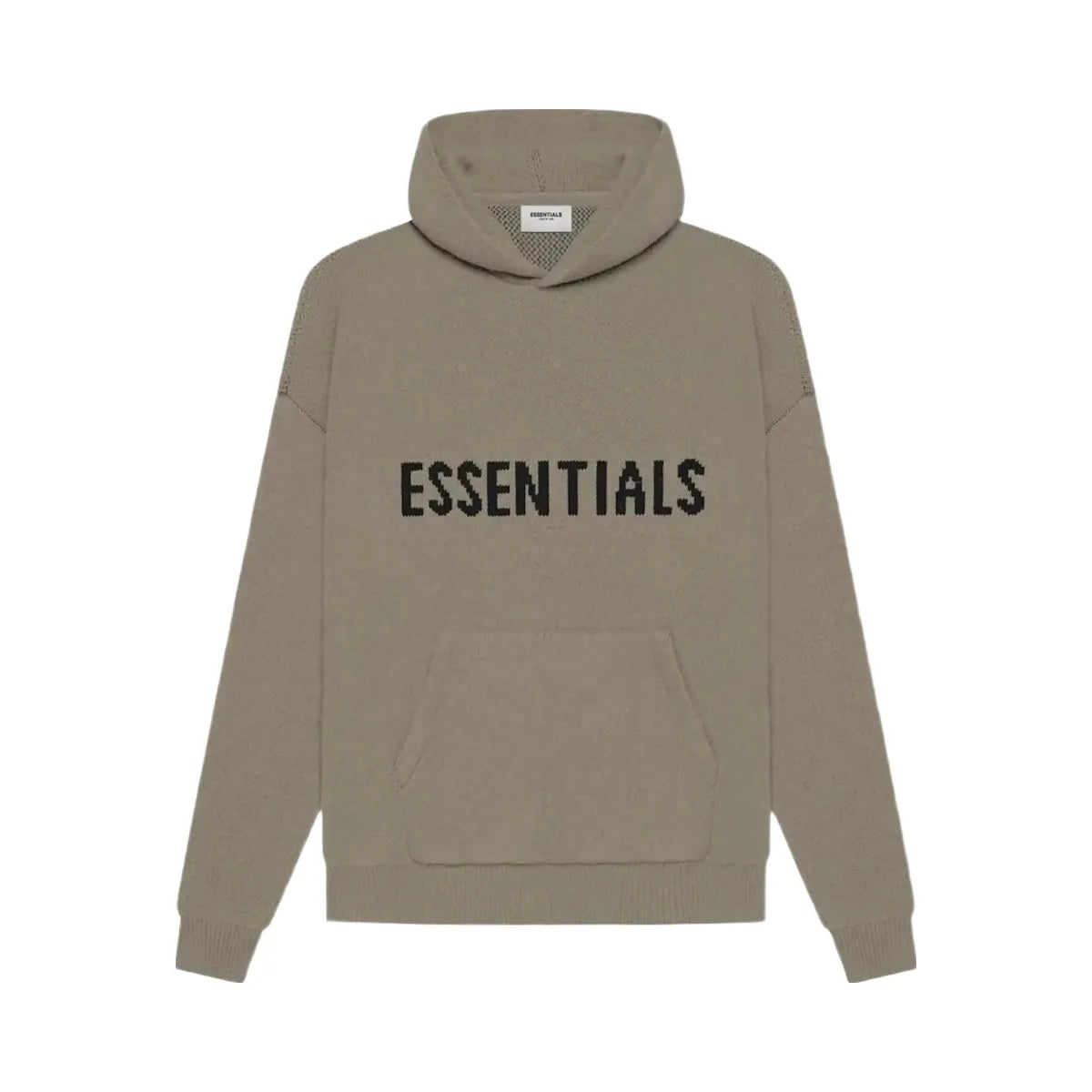 Essentials Fear Of God Essentials Knit Pullover Hoodie Ss21taupe