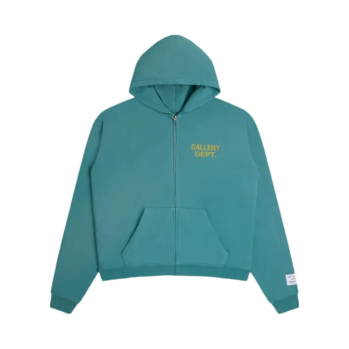 Gallery Department Gallery Dept 90s Full Zip Hoodie Vintage Teal