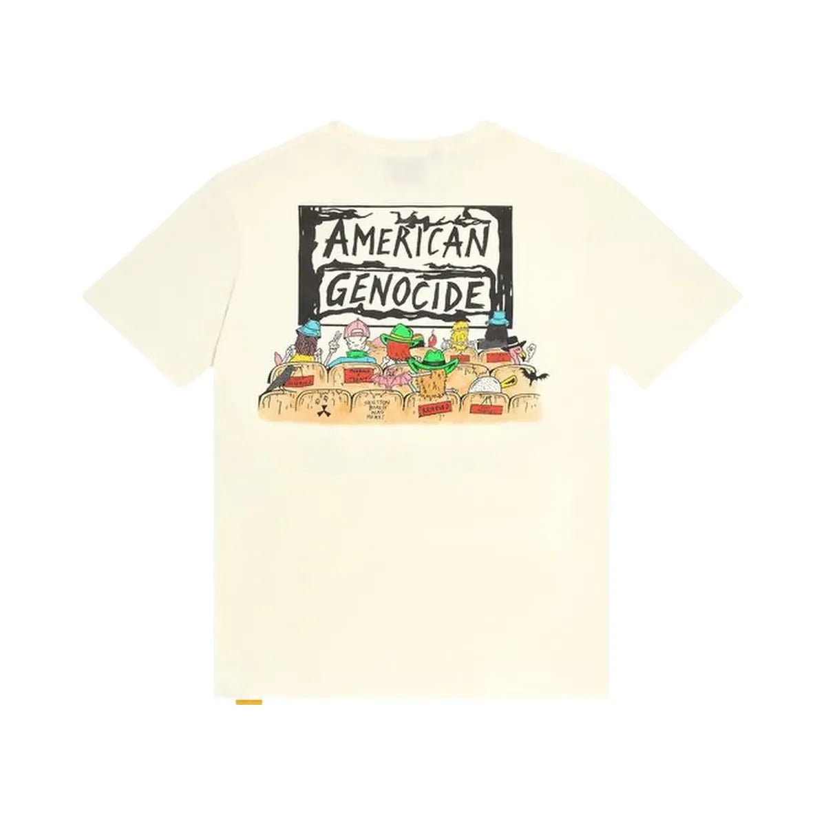 Gallery Department Gallery Dept Skeleton Beach Theater T-Shirt Light Archival White