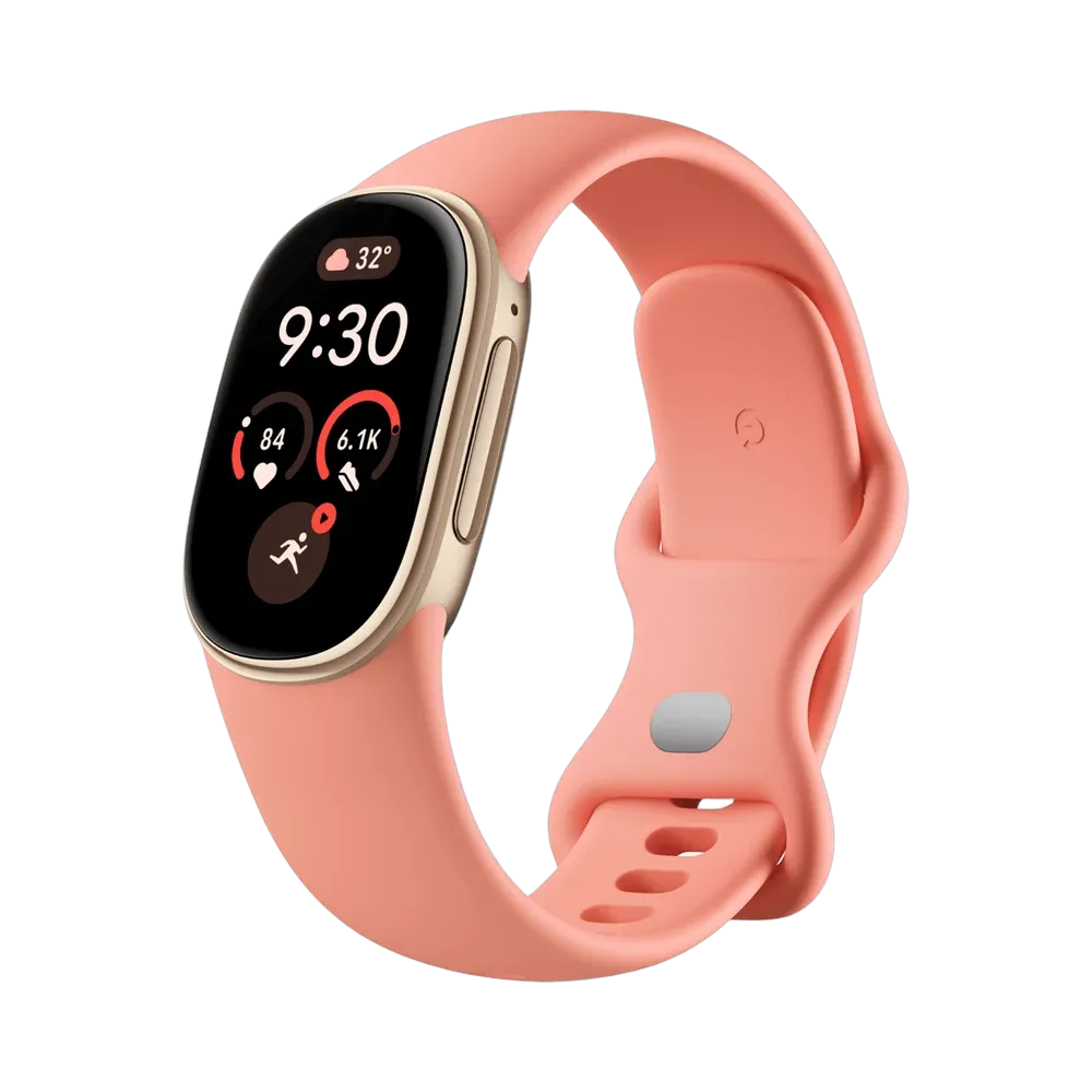 Google Fitbit Edge Classic Champagne Gold Case / Canyon Active Band
