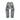 Hellstar Grey Future Flame Sweatpants Grey