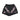 Hellstar Waxed Nylon Athletic Shorts Black