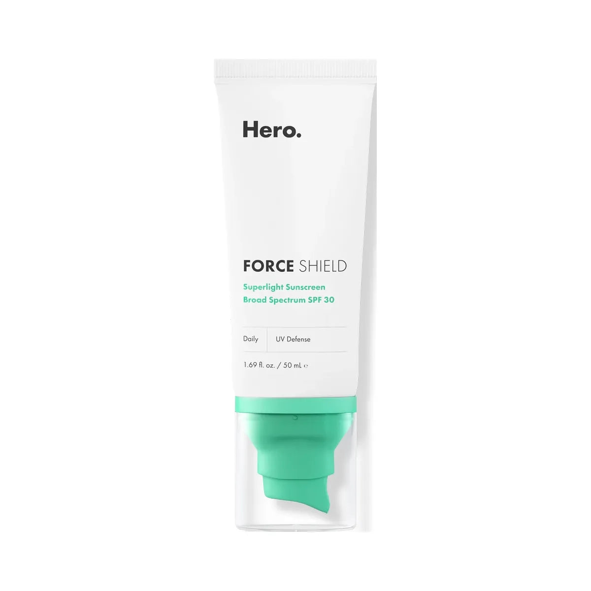Hero Cosmetics Force Shield Superlight Sunscreen Broad Spectrum SPF 30