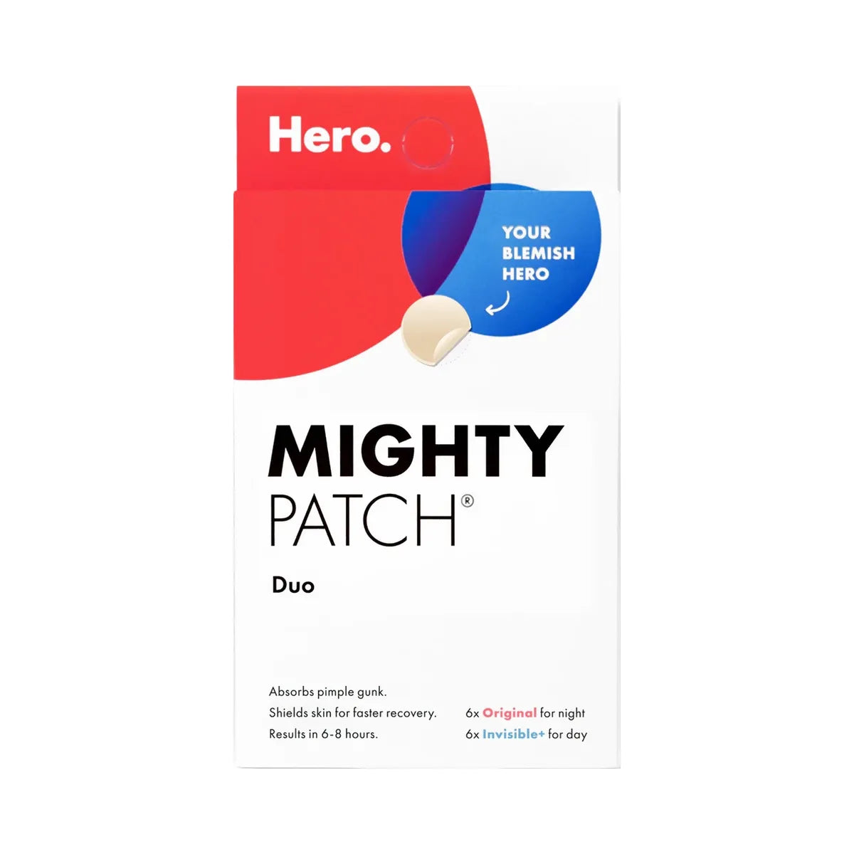 Hero Cosmetics Mighty Patch Duo Original & Invisible+ Patches