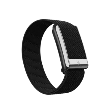 Whoop 5.0/ MG Life Superknit Luxe Obsidian with Titanium Band (Strap Only)