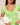 Women's Gymshark Adapt Animal X Whitney Short Sleeve Top Energy Gelato Green
