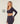 Women's Gymshark Flow Long Sleeve Crop Top With Cups Midnight Purple