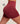 Women's Gymshark Washed Shorts Red Wash