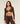 Women's Gymshark Adapt Animal X Whitney Long Sleeve Crop Top Archive Brown