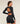 Women's Gymshark Adapt Animal X Whitney Long Sleeve Crop Top Black