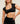 Women's Gymshark Adapt Fleck X Whitney Short Sleeve Crop Top Black