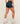 Women's Gymshark Weekend Seamless Shorts Deep Petrol Blue