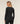 Women's Gymshark Corset Long Sleeve Crop Top Gs Black