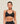 Women's Gymshark Cotton Racerback Sports Bra Black