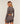 Women's Gymshark Everyday Seamless Long Sleeve Crop Top Cool Brown