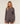 Women's Gymshark Everyday Seamless Long Sleeve Top Cool Brown