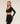 Women's Gymshark Flow Long Sleeve Crop Top With Cups Gs Black