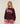 Women's Gymshark Collegiate Graphic Crew Neck Pullover Gs Rich Maroon