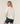 Women's Gymshark Collegiate Graphic Crew Neck Pullover Gs Soft White