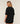 Women's Gymshark Collegiate Graphic T-Shirt Black