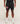 Gymshark Hybrid Graphic 7" Shorts Black