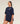 Women's Gymshark Run Club Graphic Short Sleeve T-Shirt Heavy Blue
