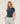 Women's Gymshark Worn Crest Graphic Baby Tee Gs Stealth Blue
