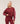 Women's Gymshark Piping Midi Crew Neck Sets Red
