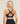 Women's Gymshark High Support V-Neck Sports Bra Heavy Blue