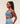 Women's Gymshark Apex Seamless Strappy Sports Bra Worn Blue