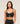 Women's Gymshark Balcony Peekaboo Sports Bra Black