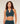 Women's Gymshark Steel Seamless Halter Neck Bra Deep Petrol Blue