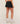 Women's Gymshark Flutter Woven Shorts Gs Black