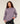 Women's Gymshark Power Washed Long Sleeve Top Dusk Purple