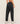 Women's Gymshark Power Washed Cuff Joggers Black