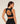 Women's Gymshark Luxe Light Support Sports Bra Gs Black