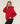 Women's Gymshark Training Oversized Fleece Hoodie Carmine Red
