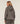 Women's Gymshark Training Oversized Fleece Hoodie Cool Brown