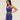 Gymshark Women's Gymshark Vital Halter Neck Tank With Shelf Cobalt Purple Marl - view 3