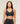 Women's Gymshark Vital V Neck Sports Bra Black Marl