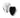 Refa Heart Brush Silver mini