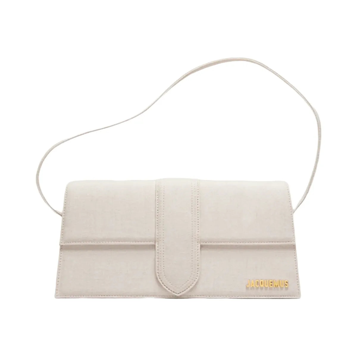 Jacquemus Le Bambino Long Flap Bag Light Greige