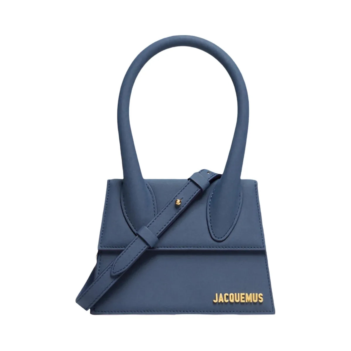 Jacquemus Le Chiquito Moyen Signature Handbag Dark Navy