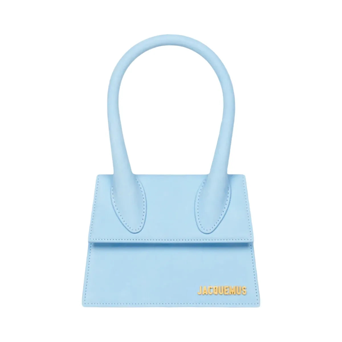 Jacquemus Le Chiquito Moyen Signature Handbag Light Blue