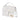 Jacquemus Le Grand Bambino Crossbody Strap Handbag White ( with dustbag only)
