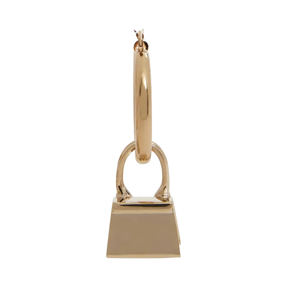 Jacquemus Les Creoles Chiquito Hoop Earrings Light Gold