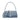 Jacquemus The Bambimou In Denim Soft Padded Denim Bag With Leather Trim Blue
