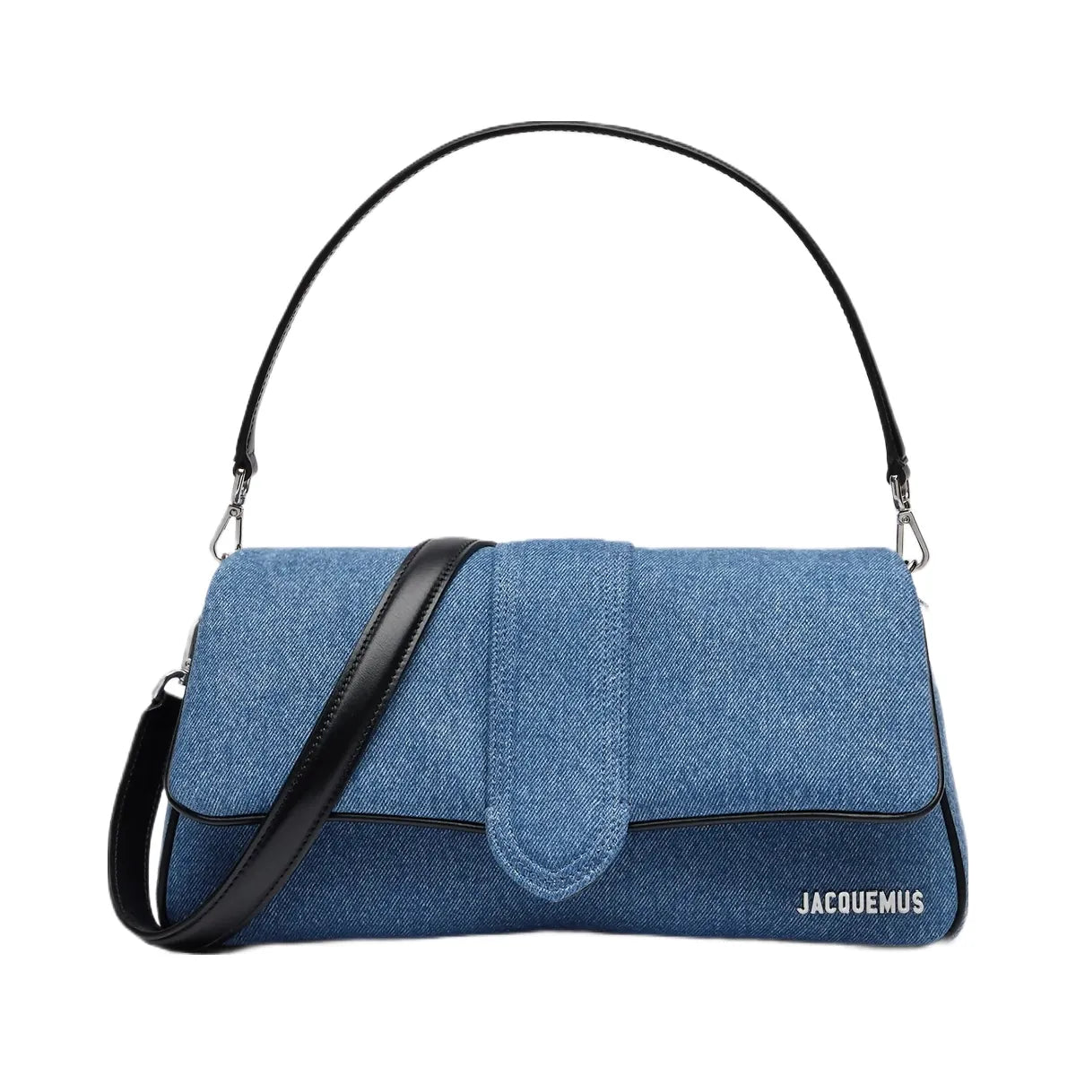 Jacquemus The Bambimou Soft Padded Denim Bag Blue