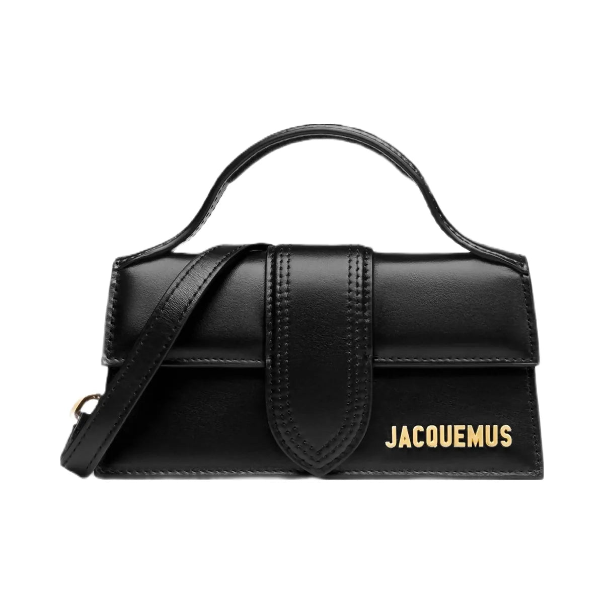 Jacquemus The Bambino Small Handbag With Adjustable Crossbody Strap Black